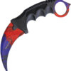 Miscellaneous Multi Color Neck Knife (3.5")