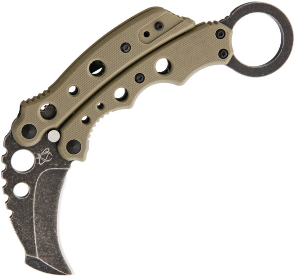 Mantis Vuja De Karambit Desert Tan (2") Mantis Vuja De Karambit Desert Tan (2")
