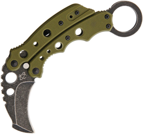 Mantis Vuja De Karambit Green (2")