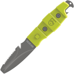 Gear Aid AKUA Paddle/Dive Knife Green (3″)