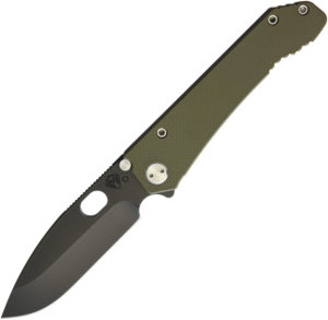 Medford 187DP Frame Lock Knife OD Green (4″)