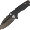 Medford Micro ,Medford Micro Praetorian G Knife,Medford Micro Praetorian G Knife Black (2.75")