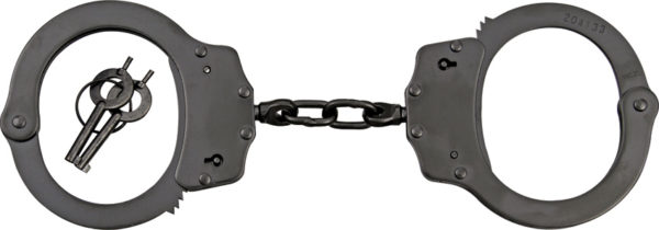 Kwik Force Scorpion Handcuffs Black