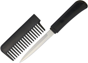 Miscellaneous Comb Knife Black (3.25″)