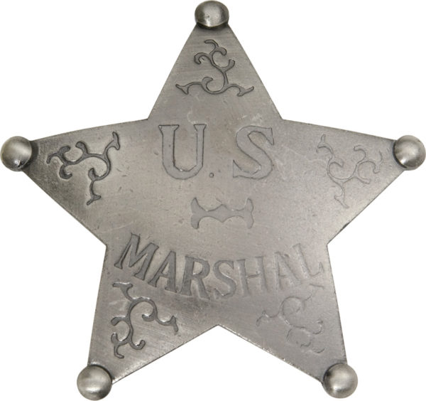 Badges Of The Old West US Marshal Badge