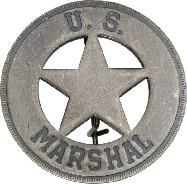 Badges Of The Old West US Marshal Badge