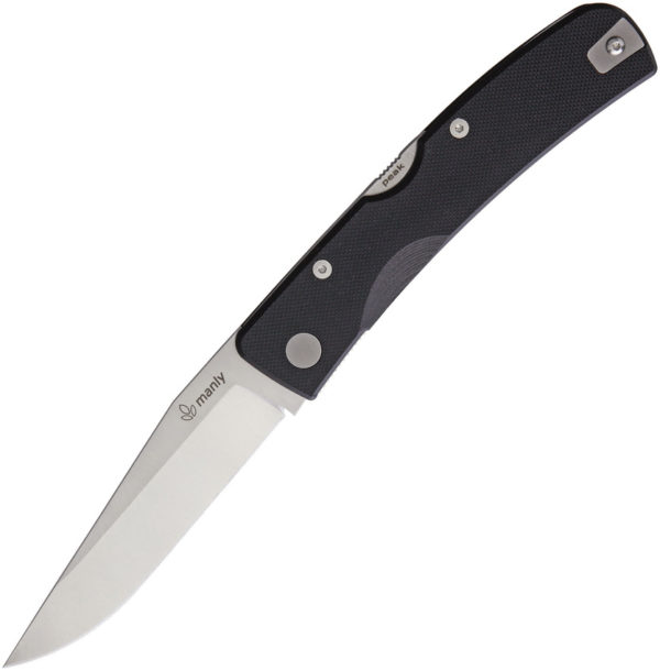 Manly Peak Lockback D2 Black (3.75")
