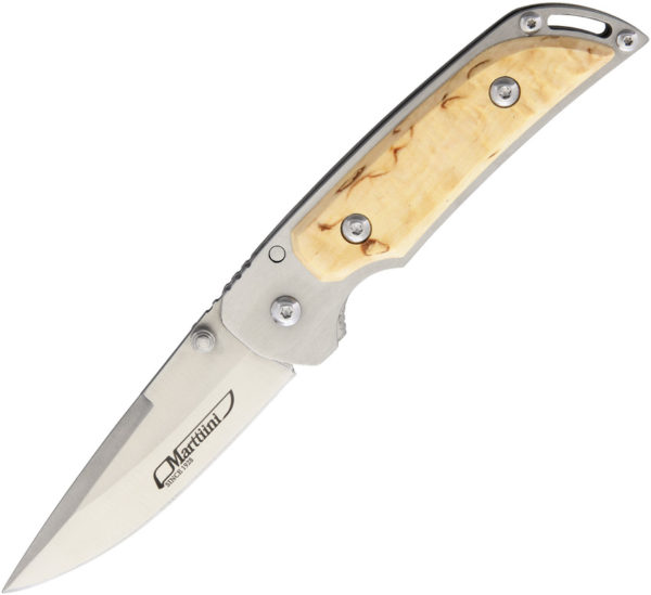 Marttiini MFK-2CB Curly Birch Folder (3.125")