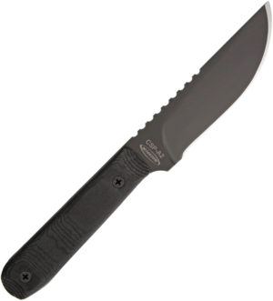 Mission CSP A2 Fixed Blade Black G-10 (5.25″)