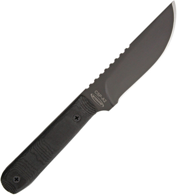 Mission CSP A2 Fixed Blade Black G-10 (5.25")
