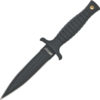 MTech Boot Knife Double Edge Black (4.5")