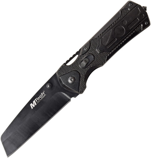 MTech Multi Tool, MTech Multi Tool Linerlock Knife Black (3.5")