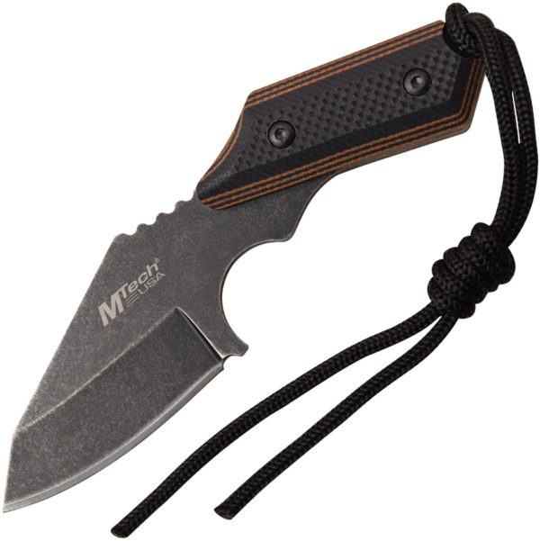 MTech Fixed Blade , MTech Fixed Blade Knife Black Brown (2.75")