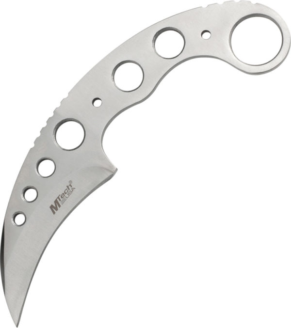 MTech Tactical Neck Knife Silver (3.25") MTech Tactical Neck Knife Silver (3.25")