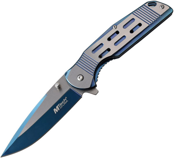MTech Framelock A/O Knife Blue (3.5")