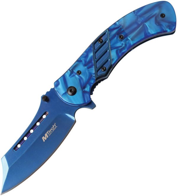 MTech Framelock A/O Knife Blue (3.63")