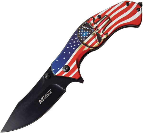 MTech American Flag Linerlock A/O (3.75")