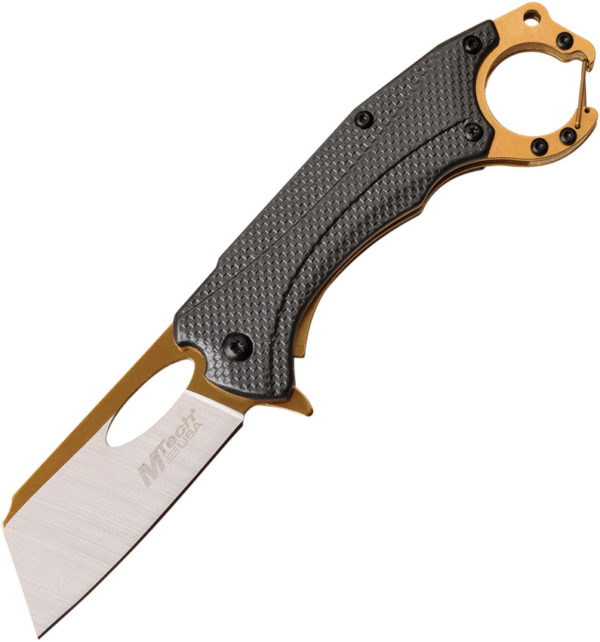 MTech Linerlock A/O Knife Gold/Gray (2.5")