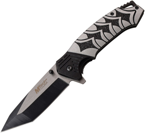 MTech Linerlock A/O Knife, MTech Linerlock A/O Knife Gray (3.75")