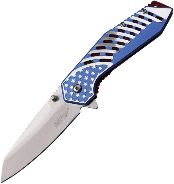 MTech Linerlock A/O Knife Blue (3.5")
