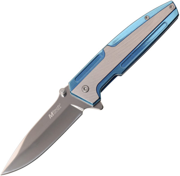 MTech Framelock A/O Knife Blue (3.5")