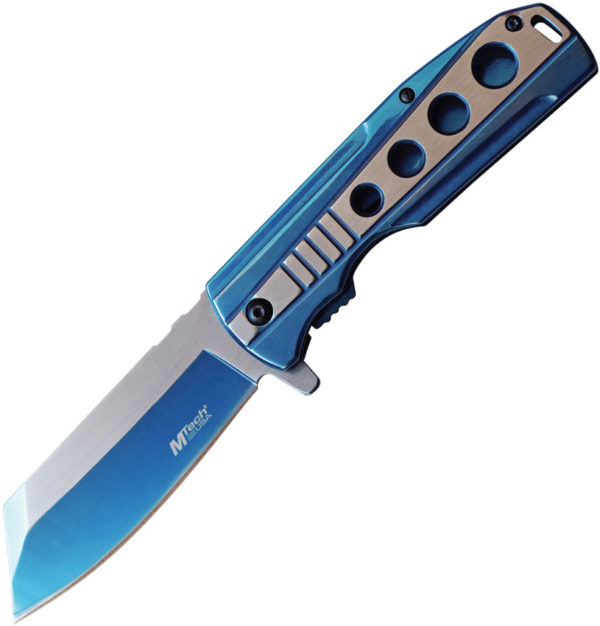 MTech Framelock , MTech Framelock Knife Blue (3.5")