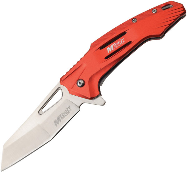 MTech Linerlock A/O Knife , MTech Linerlock A/O Knife Red (3.5")
