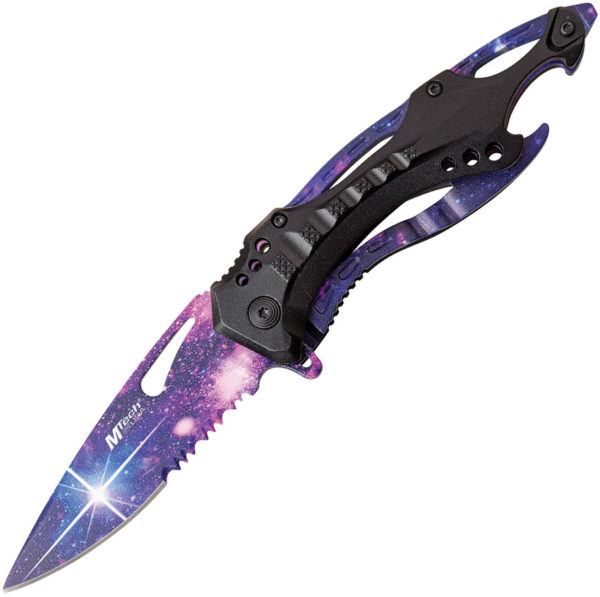MTech Linerlock A/O Knife Galaxy (3.5")