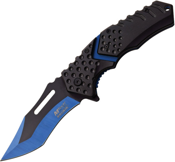 MTech Linerlock A/O Knife, MTech Linerlock A/O Knife Blue (3.5")