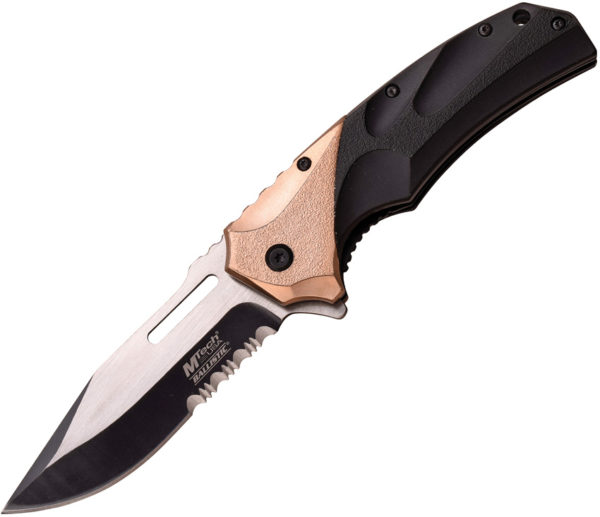 MTech Linerlock A/O , MTech Linerlock A/O Knife Copper (3.75")