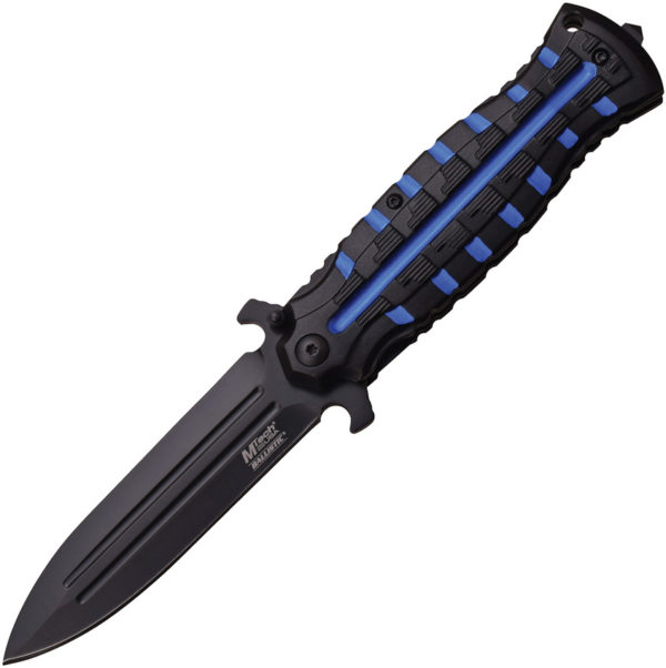 MTech Linerlock A/O , MTech Linerlock A/O Knife, MTech Linerlock A/O Knife Black/Blue (3.5")
