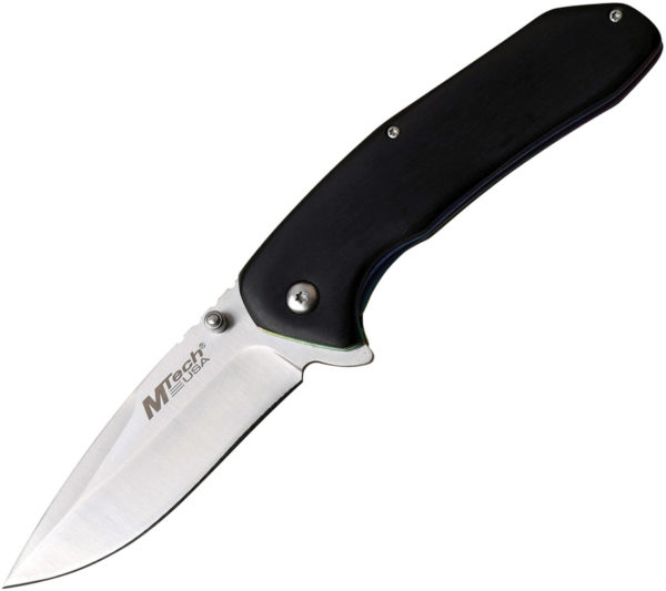 MTech Linerlock A/O , MTech Linerlock A/O Knife Black (3.5")