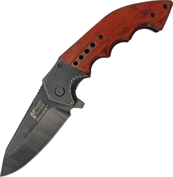 MTech Xtreme Xtreme Wood Linerlock A/O (4")