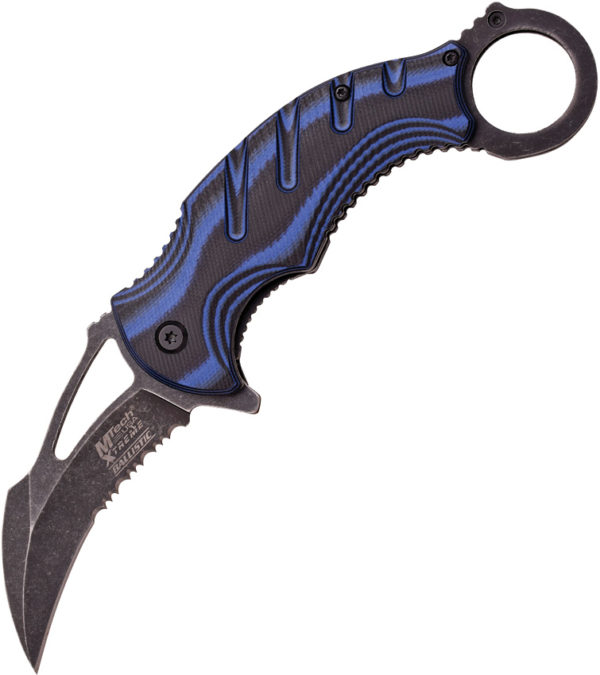 MTech Xtreme Karambit Blue A/O (3")