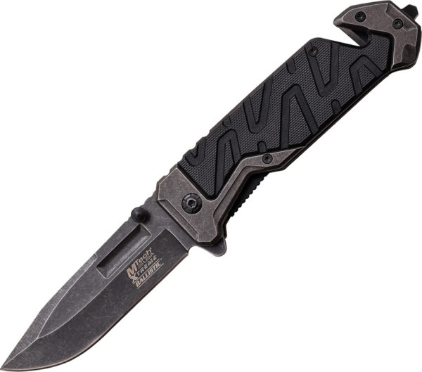 MTech Xtreme Linerlock A/O Black Plain (3.5")