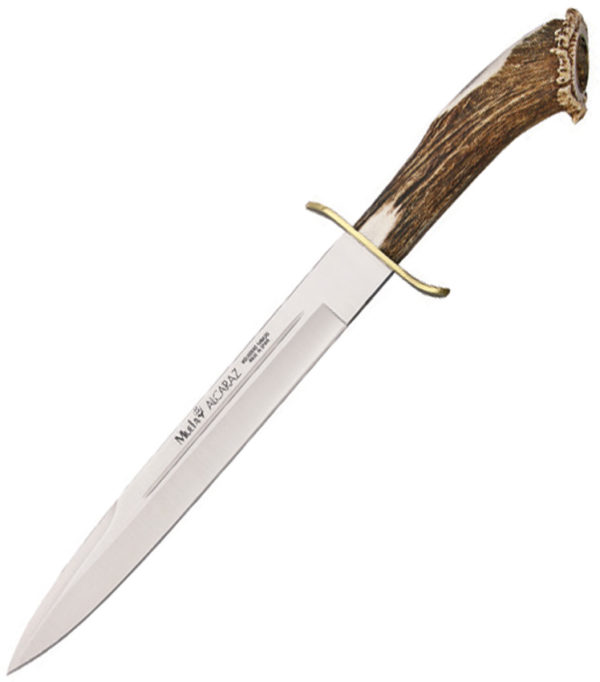 Muela Alcaraz, Muela Alcaraz Fixed Blade, Muela Alcaraz Fixed Blade Knife,Muela Alcaraz Fixed Blade Knife Stag (10") for sale