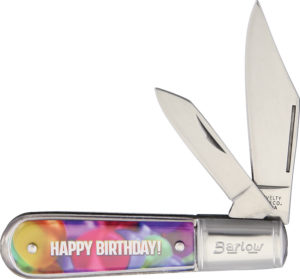 Novelty Cutlery Happy Birthday Barlow