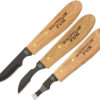 Old Forge Three Piece Wood Carving Set