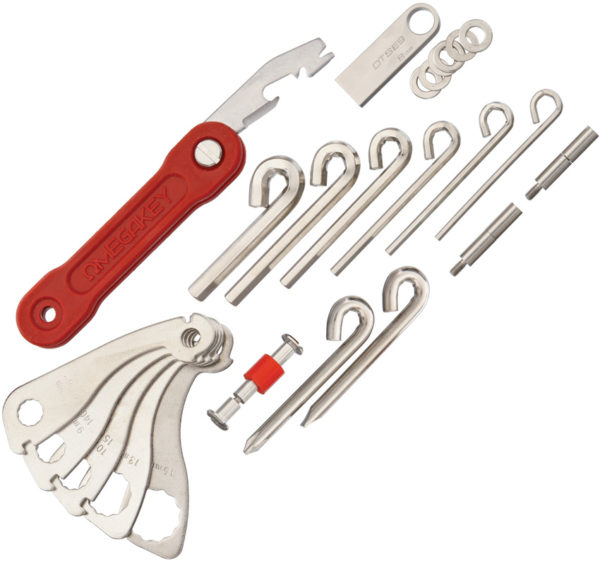 OMEGAKEY On-The-Road Multi-Tool Red