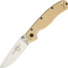 Ontario RAT II Linerlock Desert Tan D2 (3")