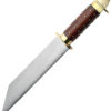 Pakistan Seax Studded Wooden Handle (9.88")