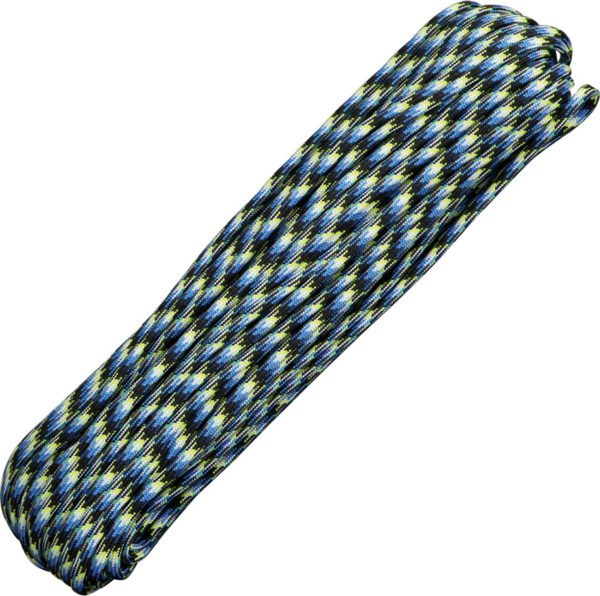 Atwood Rope MFG Parachute Cord Blue Snake Atwood Rope MFG Parachute Cord Blue Snake
