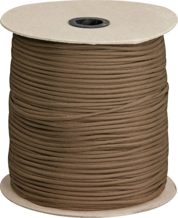 Marbles Parachute Cord Brown 1000 ft
