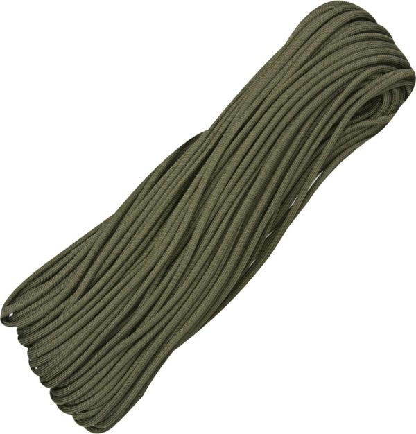 Marbles Parachute Cord OD Green 100 ft