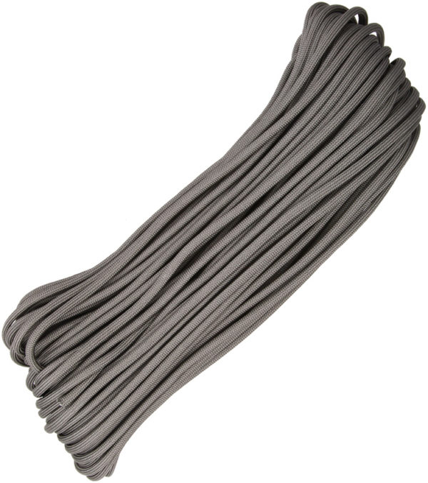 Atwood Rope MFG Parachute Cord Graphite Atwood Rope MFG Parachute Cord Graphite