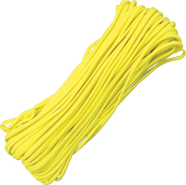 Atwood Rope MFG Parachute Cord Yellow 100 ft