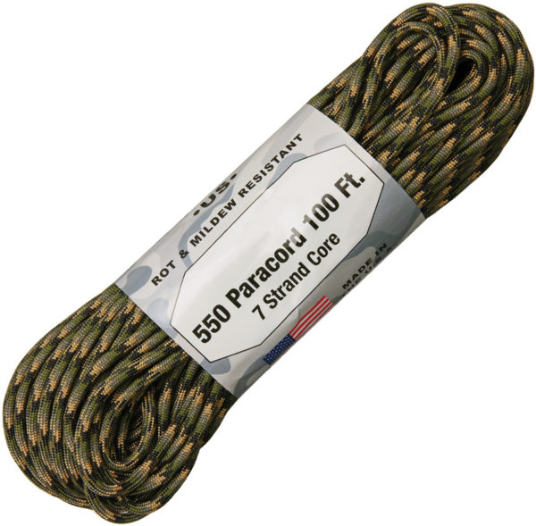 Atwood Rope MFG Parachute Cord Forest Camo