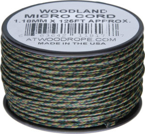 Atwood Rope MFG Micro Cord 125ft Woodland