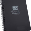 Rite in the Rain Side Spiral Notebook Black