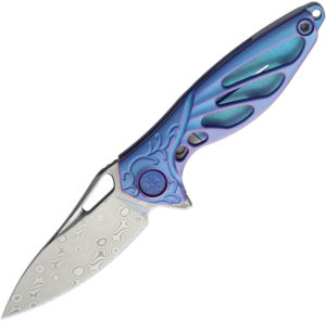 Rike Knife Hummingbird Framelock Blue (1.63″)